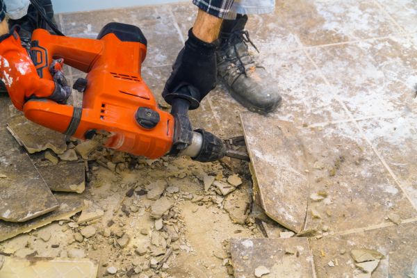 Floor Demolition in Clifton Park