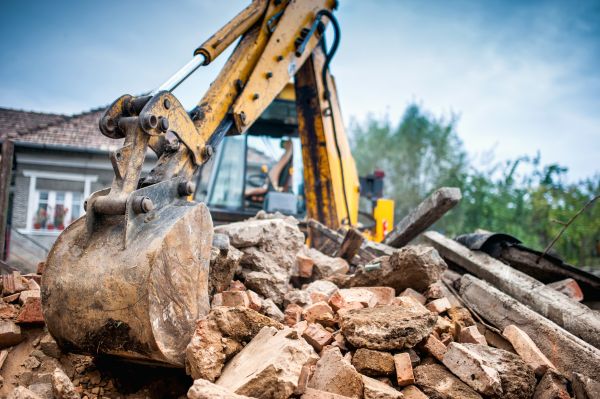 Terrace Demolition in Clifton Park