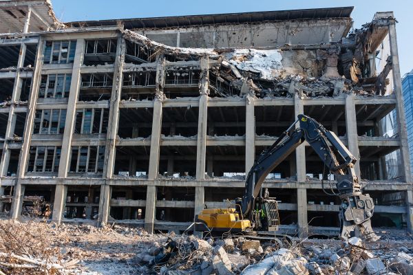 Commercial Building Demolition in Clifton Park
