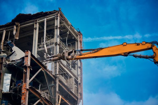 Factory Demolition in Clifton Park