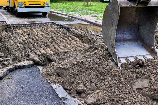 Blacktop Removal in Clifton Park