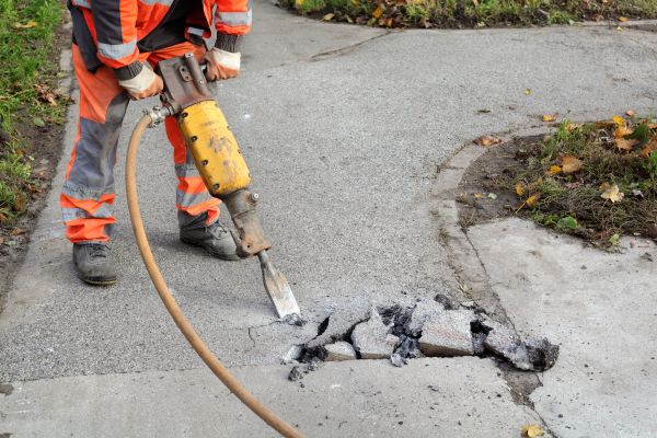 Sidewalk Demolition in Clifton Park